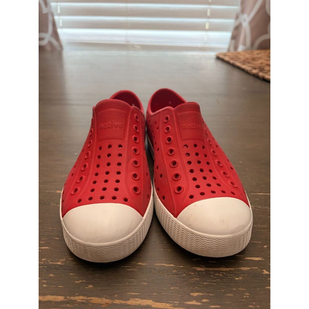 J1 Native Red slip on shoes